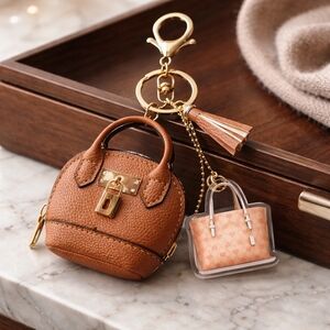 Handcrafted Bag Charm Key Chain
